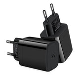 USB C Adapter, European Plug Adapter, 2Pack Fast 20W Europe Travel Plug Power Adapter Type C Wall Chargers for iPhone 17 16 15 1