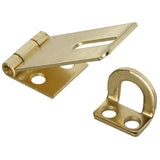 National Hardware N102053 V30 Safety Hasp in Brass,13/4