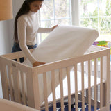 Lullaby Earth Mini Baby Crib Mattress - Dual Firmness With Removable Washable Protector - Breathable for Baby Crib - 38 x 24