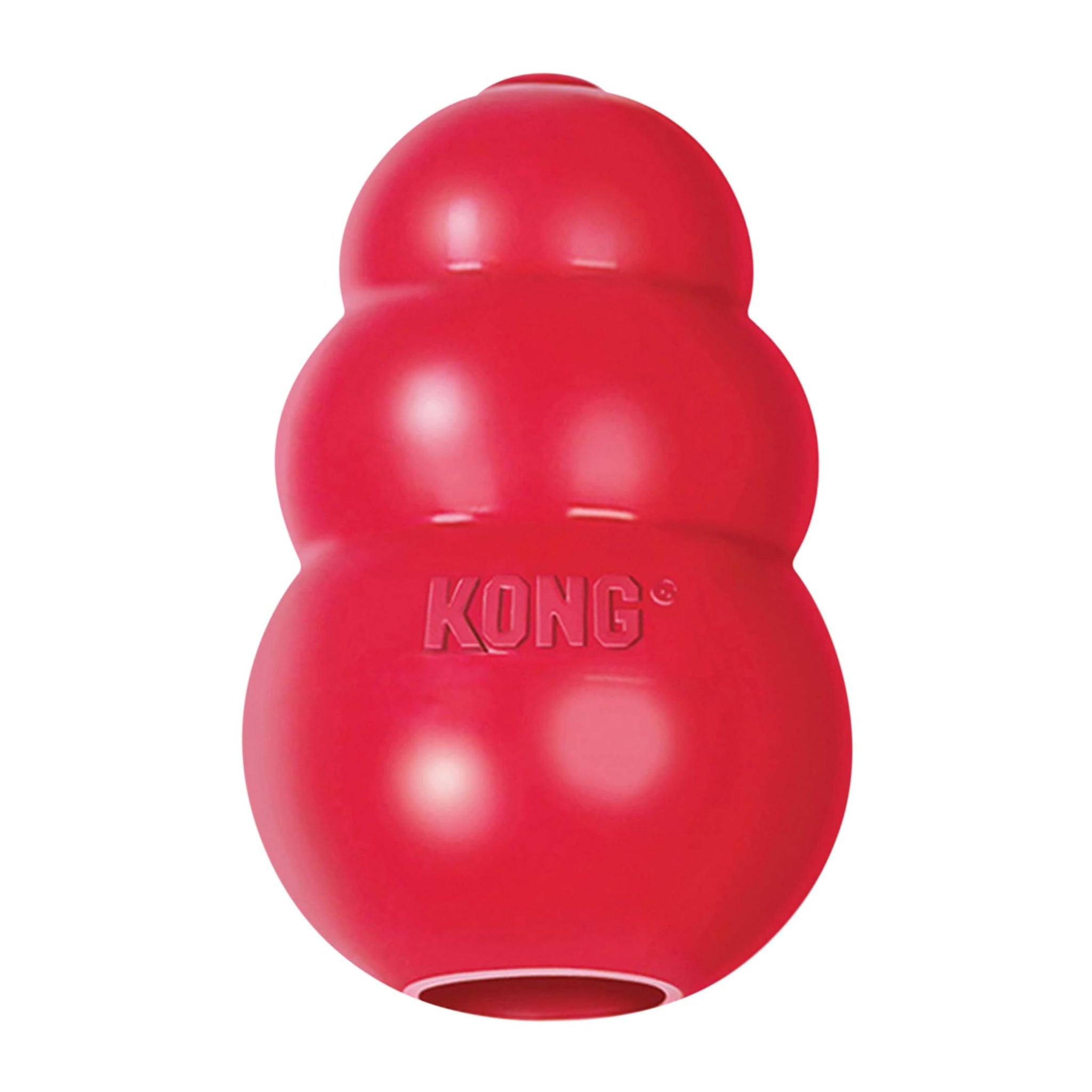 KONG Classic Stuffable Dog Toy - Fetch & Chew Toy for Dogs - Treat-Filling Capabilities & Erratic Bounce for Extended Play Time 