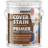 5 gal Zinsser 03550 White Cover-Stain Oil-Based Stain Block Primer, 350 VOC