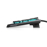 Alienware Low-Profile RGB Gaming Keyboard AW510K: Alienfx Per Key RGB LED - Media CONTROLS & USB Passthrough - Cherry MX Low Pro