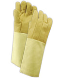 MAGID Extra-Heavyweight Kevlar/PBI Blend High-Heat Gloves, 4 Pairs, Size Men's (Fits Large), KB1318WL