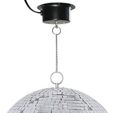 1.5 RPM Disco Ball Motor Rotator,Disco Ball Spinner can Hang 4 6 8 12 16in Mirror Balls,Perfect for Christmas,DJ,Birthday Party