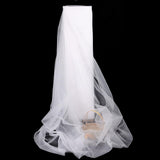 HAVII 63 x 10 Yards White Tulle Fabric Tulle Roll Bolt for Tutu Skirt DIY Sewing Crafts Mesh Fabric Wedding Arch Drapey Birthday