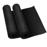 Doping 2-Pack Black EVA Foam Sheet, 1mm Thick (1-10mm) EVA Foam Cosplay, 49 x13.5 with High Density 86kg/m3 Eva Foam Roll for A