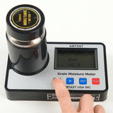 AMTAST Grain Moisture Meter Smart Grain Moisture Tester for 19 Grains Moisture Testing Wheat Maize Corn Rice Soybean Sorghum Rap