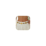 Rinhoo Metal Waist Chain Belt For Women Cowgirl Chain Concho Belts For Dresses Jeans Country Concert Outfit, One Size, Metal, No