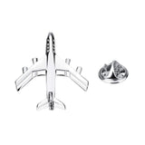 Jet Airplane Plane Commercial Jetliner Brooch Lapel Pin