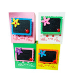 Just Flowers Wooden Pen Stand for Study Table, Return Gifts for Birthday or Kids Party, Cute Stationery Supplies, aesthetic Stat
