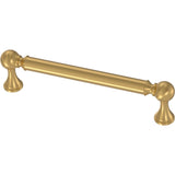 FRANKLIN BRASS Classic Farmhouse (10-Pack) Cabinet Handles 5-1/16 Hole Center Pulls | Modern Gold Hardware Kitchen Door, Drawers