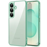 JETech Case for Samsung Galaxy S25 5G, Non-Yellowing Shockproof Bumper Protective Phone Cover, Anti-Scratch Hard PC Back (Mint)