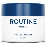 Routine Wellness Deep Conditioning Hair Mask for Dry Damaged Hair - Hydrating, Moisturizing Repair Treatment - Promotes Fullness