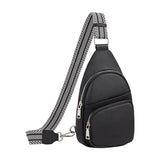 Snappsy Small Sling Bag For Women Crossbody Bag Portable For Climbing Hiking Cycling Black
