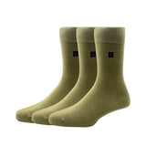 Allen Solly MenS Cotton Full Length Socks (Pack Of 3) Beige