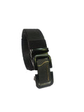 Usl MenS Nylon Canvas Autolock Buckle Free Size Belt (Free Size, Black 60J)