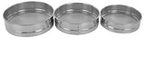 Blue Earth Pure Stainless Steel Flour Chalni,Spices,Food Strainers,Atta Chalni