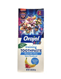 Orajel Toddler Training Toothpaste Tooty Fruity Flavor 1.50 Oz (Pack of 3)