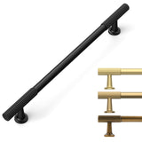 9BUILD 10 Pack 7.5 Inch Matte Black Cabinet Pulls Kitchen Cabinet Handles Black Cabinets Hardware Kitchen Drawer Pulls