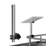 Starlink Mini Mount, RV Roof Rack Mount Kit for Starlink Mini Compatible with New Version Pipe Adapter for Horizontal Pole Mount