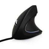 Ai5G Wired Vertical Mouse Adjustable DPI Laptop Desktop Computer Mouse Optical Mice (for Right Hand)