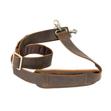 Loom Tree Leather Bag Strap With Metal Hook For Briefcase Wallet Purse Making Supplies Coffee