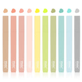 Vitoler Bible Highlighters with Soft Chisel Tip,10Pcs,Aesthetic No Bleed Dry Fast Easy to Hold, Bible Highlighters,Cute Highligh