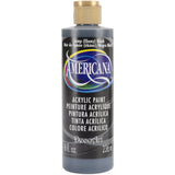 DecoArt DA0679 Americana Acrlics, 8Ounce, Lamp (Ebony) Black