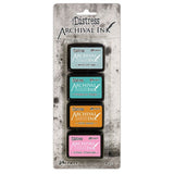 Ranger Tim Holtz ARCHIVL Mini Ink, Kit 4