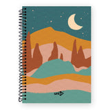 Unigo A4 Size Spiral Notebook, Single Line Ruled, Bright & Smooth Paper, 29.7 X 21 Cm, (200 Pages, Uni02)