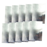 HEAVENGLOW 10Pcs Foil Metallic Cardstock Decorative for Cardboard Scrapbooking Weddings Silver|Crafts|Scrapbooking & Paper Craft