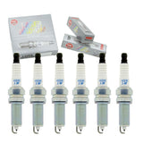 6 pc NGK Laser Iridium Spark Plugs compatible with Jeep Cherokee 3.2L V6 2014-2020