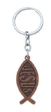 Blessings Jesus Fish Keychain