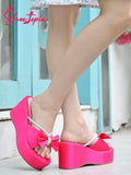 Shoetopia Women'S Heeled Sandal-6 Kids Uk (Shine-Pink)-Eu39,Pink,6,B0D4JSVPFF