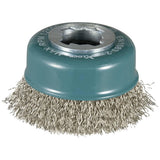 Makita D-72584 X-Lock 3 Stainless Steel Crimped Wire Cup Brush