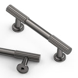 Asidrama 10 Pack 3 Inch(76mm) Brushed Black Nickel Cabinet pulls Kitchen Cabinet Handles, Cabinet Pulls Kitchen Cabinet Hardware