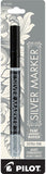 PILOT 41600 Silver Metallic Extra Fine Point Marker Pen