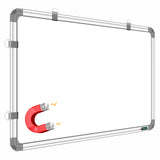 Yajnas 2X3 Feet (Magnetic) White Board, Dry Erase Premium Melamine Magnetic White Board For Home, Office & School (60 X 90 Cm, P
