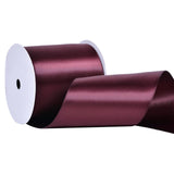 Ribest Burgundy Double Faced Satin Ribbon, 3 Inch 10 Yard Ribbon for Crafts Gift Wrapping Bows Wedding Party Decoration Bouquet