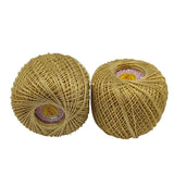 Shilpa Mercerised Crochet Cotton Yarn 50G Ball, Extra Fine 0.5Mm Thread ColourFast, 100% Cotton Lace Yarn For Fine Crochet, 