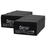 Mighty Max Battery ML3-12 - 12 Volt 3 AH SLA Battery - Pack of 6