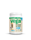Vega Original Protein Powder, Creamy Vanilla Plant Based Protein Drink Mix for Water, Milk and Smoothies, 16 oz (Packaging May V