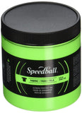 Speedball Fabric Screen Printing Ink, 8Ounce, Fluorescent Lime Green