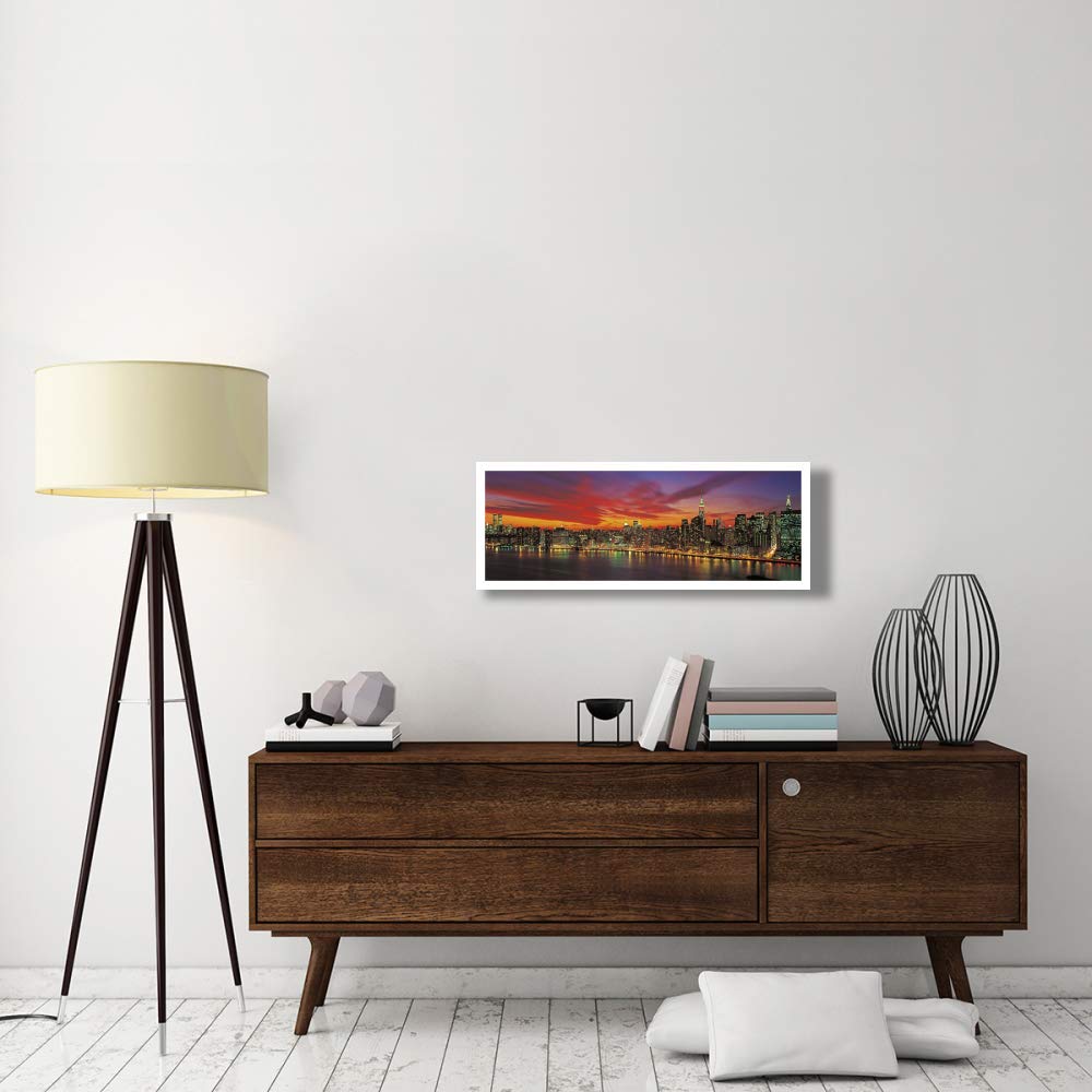 Sunset Over New York (Detail)-Paper Art-38,,X14,,