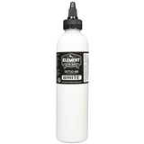 Element Tattoo Supply White Tattoo Ink 8oz Bottle Professional Grade Smooth Application Bright Consistent Pigment Long Lasting C