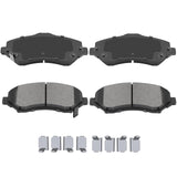 AUTOMUTO 4PCS Front Ceramic Disc Brake Pads Set D1273 For Chrysler Town & Country For Dodge Grand Caravan Journey Nitro For Jeep