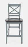 Jofran Inc. Asbury Park X-Back Stool (Set Of 2)