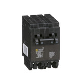 Square D by Schneider Electric HOMT2020220CP Homeline Tandem Circuit Breaker, 2 x 1 pole at 20A, 1 x 2 pole at 20A, 120/240V, 10
