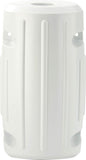 Attwood 93533-1 Softside UV-Resistant Marine 15-Inch Slide-On Post Dock Fender, White