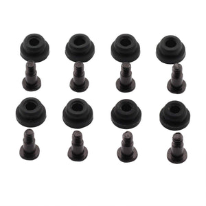 ZRM&E 8pcs 10mm Hard Disk Drive Screws and Shock Absorption Rubber Washer Kit PC Hard Disk Drive Mounting Accessories for 2.5 in